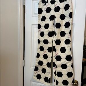 Women’s Soccer Print Pants Moschino